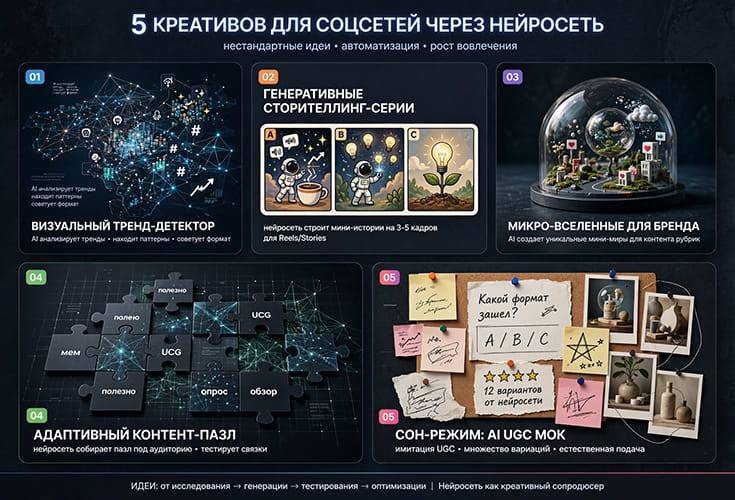Концепции рекламных креативов